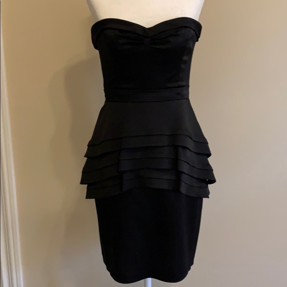BCBG strapless dress